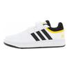 adidas Hoops 3.0 Простые Удобные Нескользящие Прочные Низкие Детские Кеды для Скейтбординга Детские Кроссовки Белые IF5316