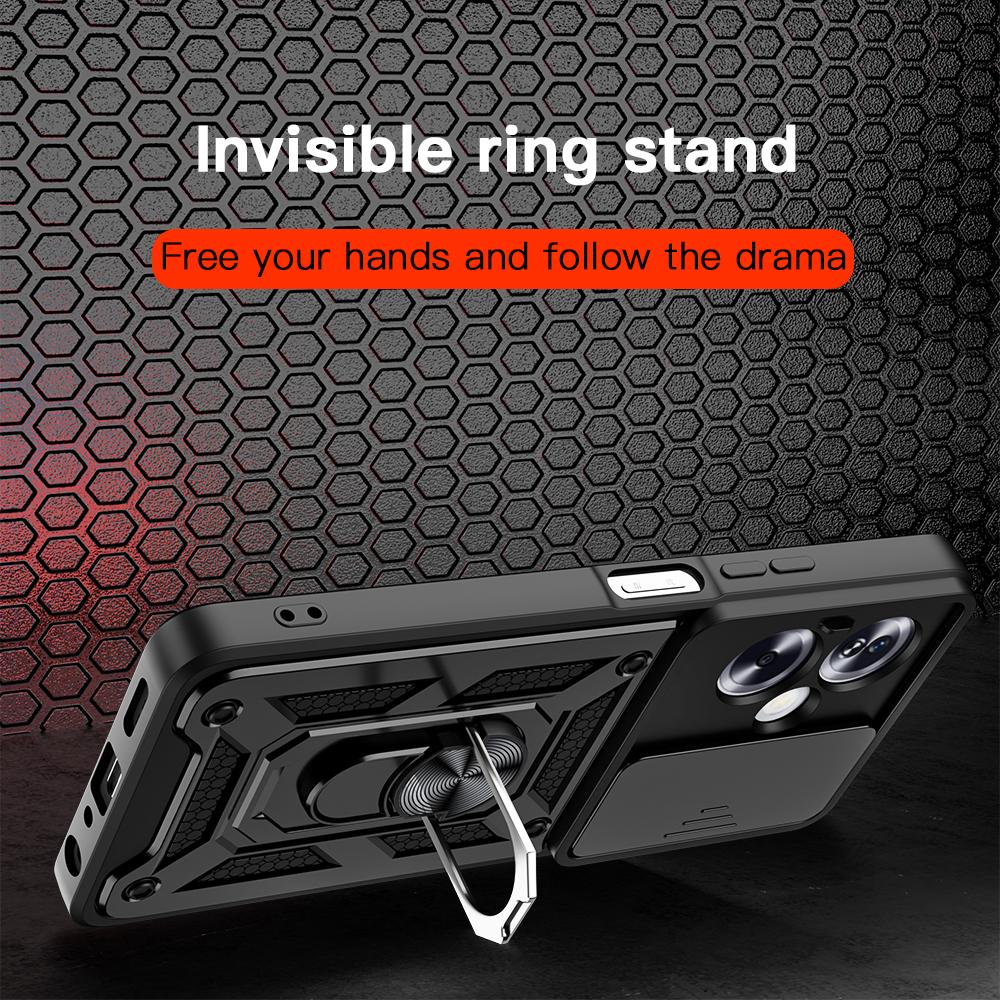 KEYSION Противоударный защитный чехол для OnePlus Nord N30 SE 5G, защитное кольцо для объектива камеры с кольцом-подставкой, чехол для телефона 1+ Nord N30 SE
