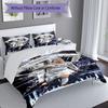 Ronaldo's Football Celebration Moment Bedding Set, Breathable Duvet Cover with Pillowcases, Soft Bed Linen for Bedroom Home Decoration, Perfect Festiv