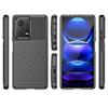 Противоударный силиконовый чехол Thunder Series для Xiaomi Redmi Note 12 Pro+ - черный