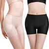 Ms. Plump Crotch Panties Base Fake Ass Lifting Hip Boxer Fixed Sponge Pad Shaping Shorts