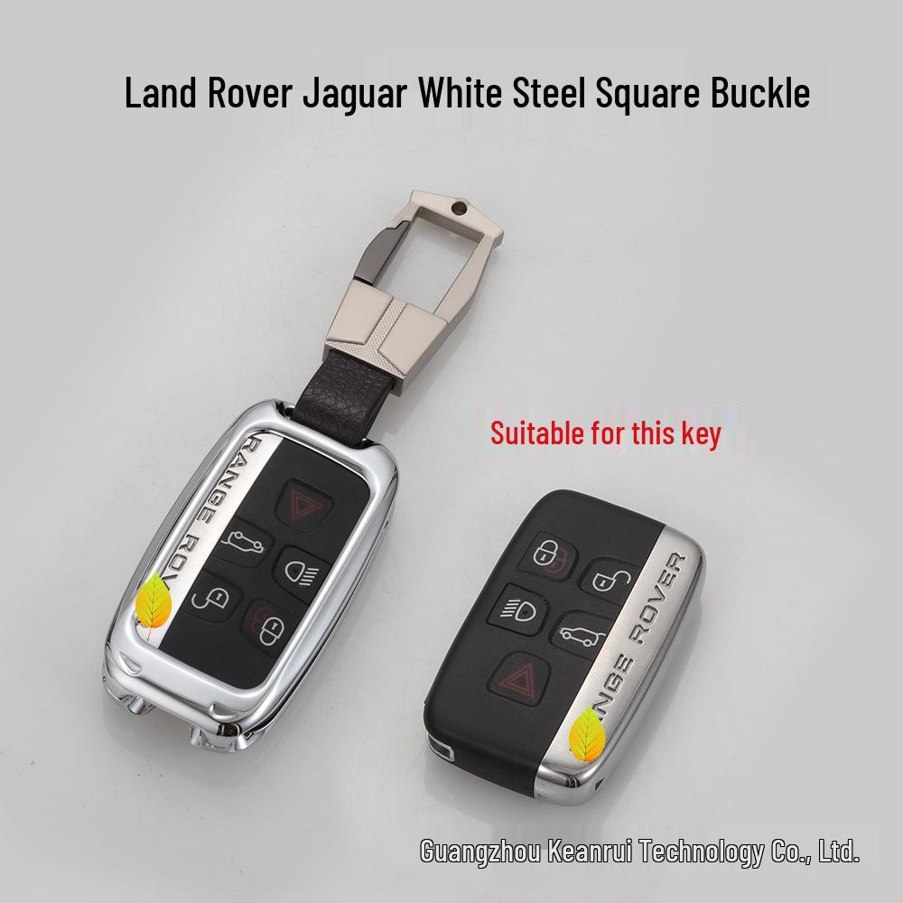Кожаный чехол для ключа для Land Rover и Jaguar 2019 года: Подходит для Range Rover, Evoque, Freelander