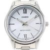 CASIO Casio Cheap Casio Quartz Analog Watch Stainless Steel Metal Silver Sky Blue Women's LTP-V005D-2B3 [Used]
