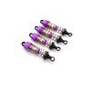 Front Rear Metal Spring Shock Absorber 62/68mm for 1:12 1:14 Wltoys 144001 144010 124007 124008 124018 RC Off-Road Car Upgrade