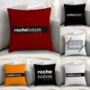 R-Roches Мода B-Bobois Наволочка Декоративная для Дивана Домашняя Двусторонняя Печать Плюшевая Квадратная Наволочка для Подушки Декор Подушки
