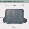 Коврик в багажник автомобиля для Nissan Qashqai Dualis J10 2007 2008 2009-2012 2013 Cargo Liner Boot Floor Tray 3D EVA Carpet Accessories
