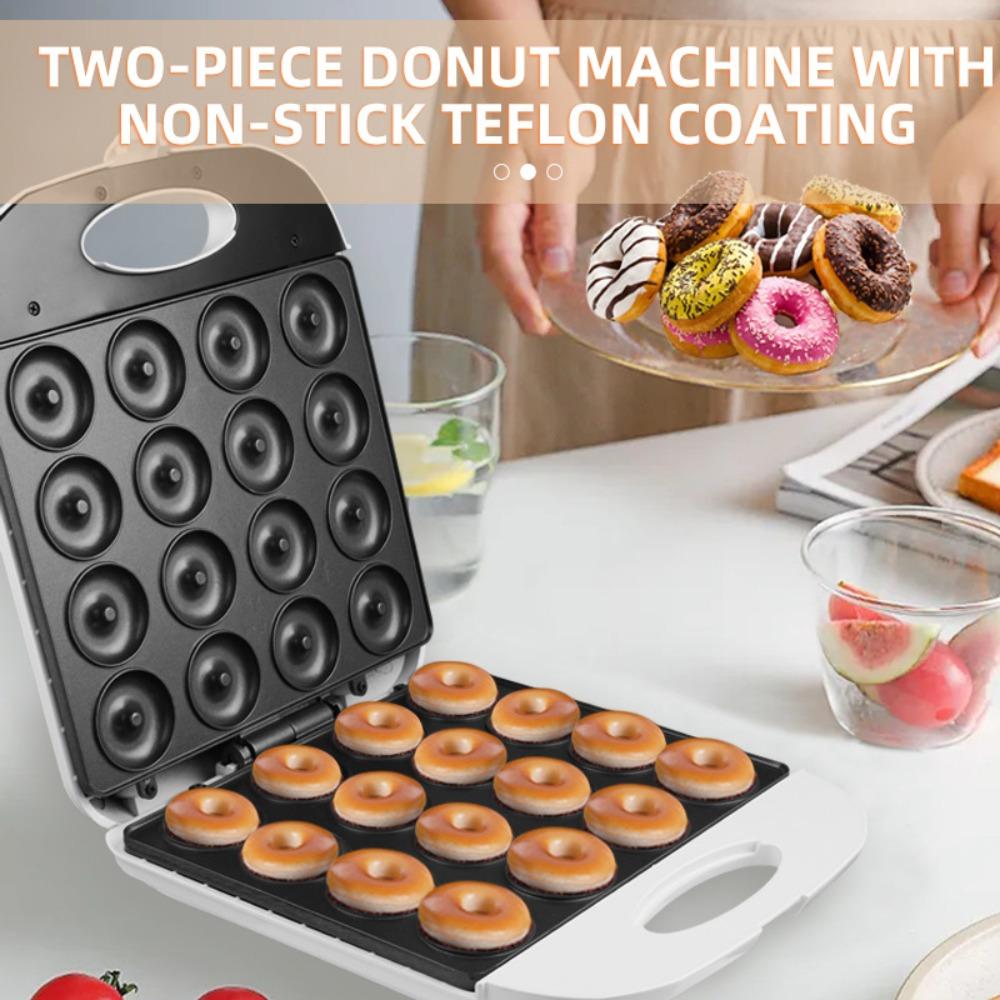 Breakfast Machine Donut Machine Home Bread Machine Double-Sided Heating 16 Holes