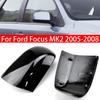Для Ford Focus MK2 2005-2008 Замена Крышка Бокового Зеркала Заднего Вида Автомобиля Колпак Крыла Наружная Рамка Двери Корпус Отделка Карбон
