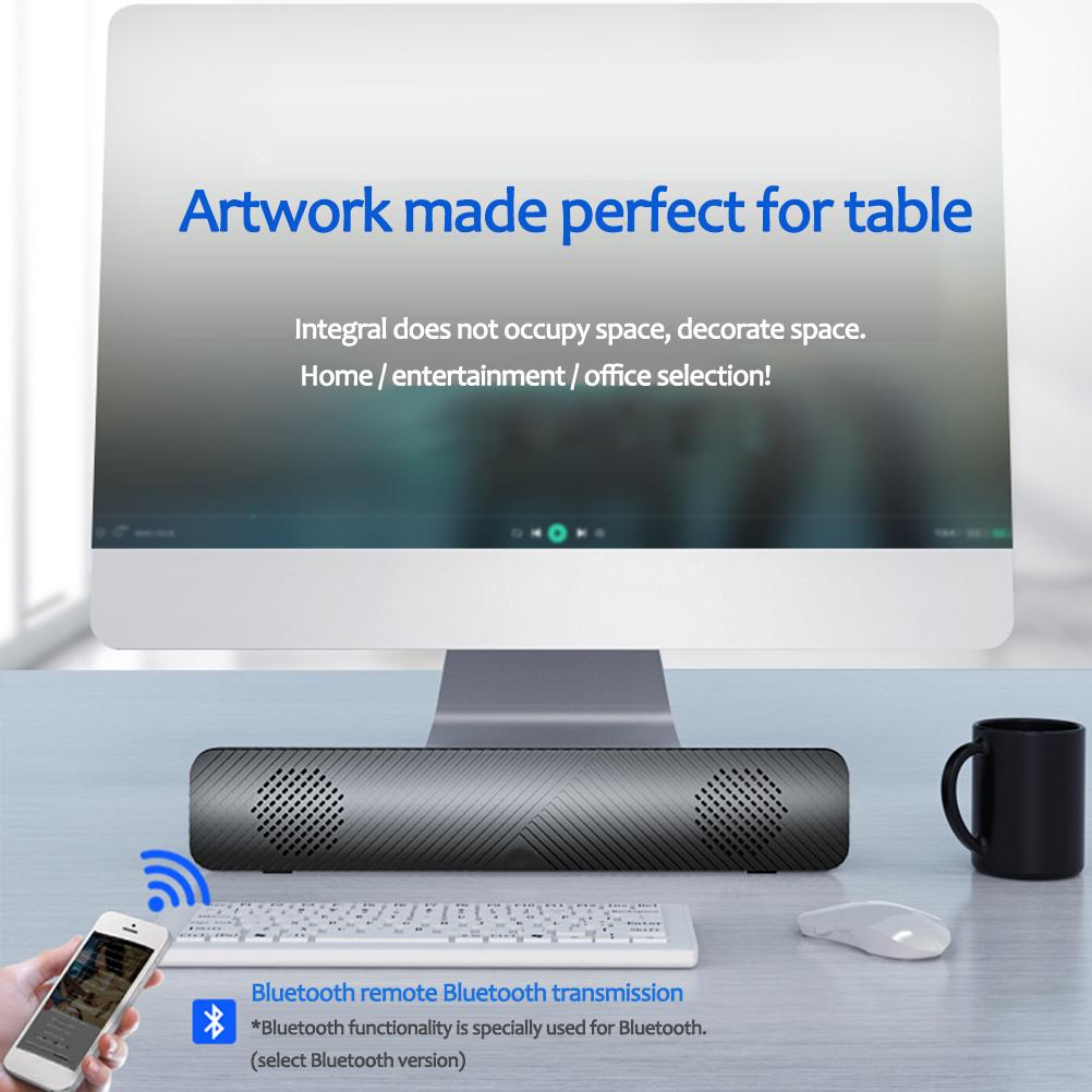 Компьютерные колонки Компьютерная звуковая панель Mini USB Soundbar Динамик для ПК Планшеты Настольный компьютер