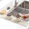 Кухонная разделочная доска с узким прорезом, подставка для крышки кастрюли, коврик для защиты от грязи, коврик для хранения крышки кастрюли, подставка для сковороды и лопатки, коврик для размещения на столешнице