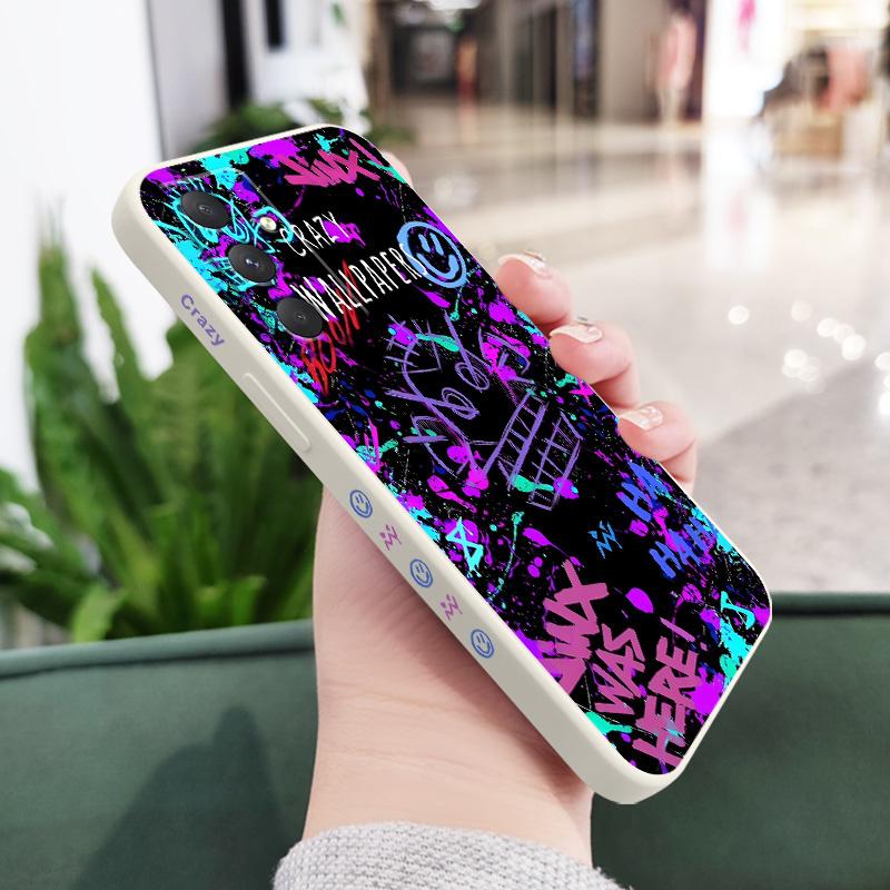Супер-чехол с граффити для Samsung Galaxy A56 A36 A26 A16 A06 A17 A07 A55 A35 A25 A15 A05 A54 A34 A24 A14 A04 4G 5G