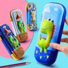 Boys' Large Capacity Stationery Box 3D Multifunctional Pencil Box Primary School Waterproof Pen Bag Girls' Makeup Bag