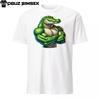 Unisex Softstyle T-Shirt Gildan | Buff Crocodile Graphic | Fun and Bold Design