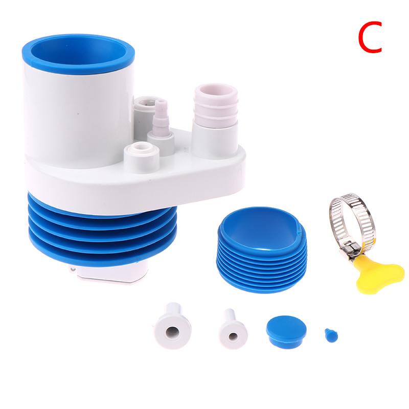 Kitchen Pipe Drainpipe Connector Kitchen Purifier Dishwasher Drainpipe Connector 5-in-1 Sink Sewer Odor-Proof Insec Joint