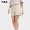 Fila Lifestyle Оригинальные Удобные Вязаные Повседневные Шорты Пятиточки Женские шорты Паровой-Белый F51W519601F-IV