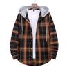 Autumn Style Son Hooded Shirt Men's Style Loose Long Sleeve Top