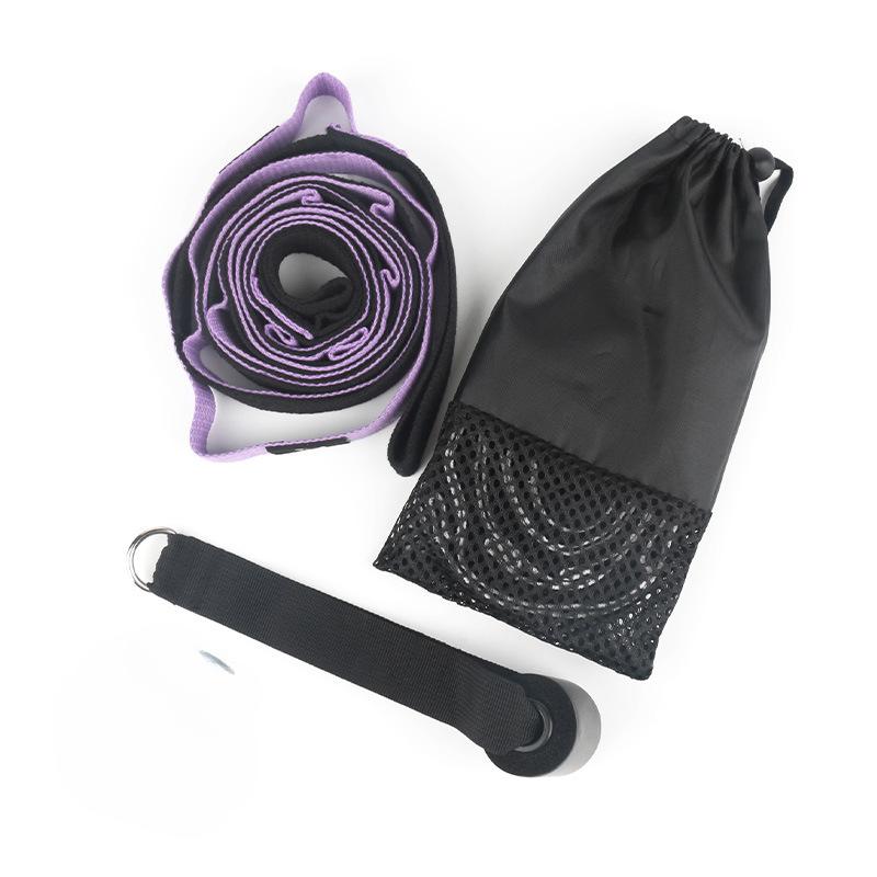 Эспандер для йоги, мягкая эластичная лента для тренировок в помещении, одно слово, тяговая веревка для тренировок на лошадях, принадлежности для фитнес-оборудования