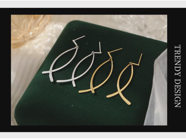 Серьги-крестики Banyan Tree из серебра 925 пробы: Стильный и модный дизайн для женщин