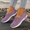 Fashion Shoes Female 2024 Slip On Women's Vulcanize Shoes Autumn Breathable Mesh Solid Casual Flat Walking Shoes Zapatillas De Mujer