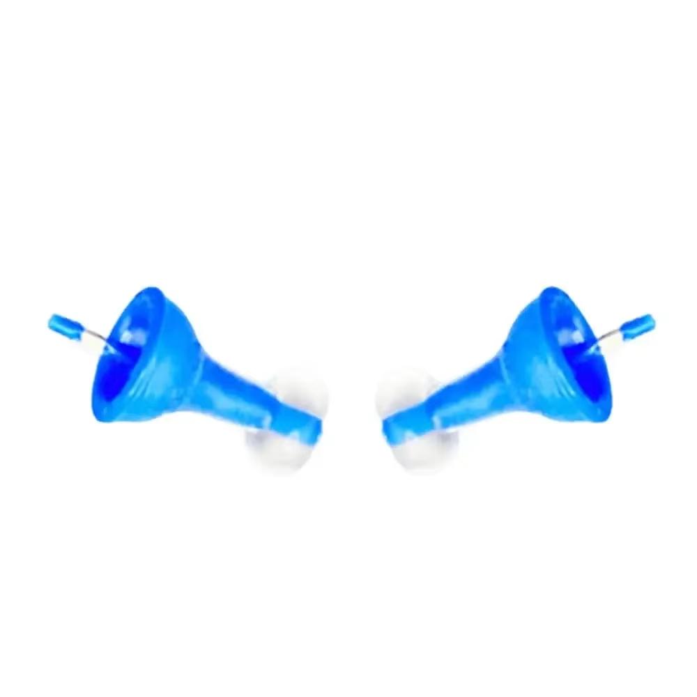 Waterproof Silicone Earplugs - Reusable Comfortable Noise-reducing Waterproof for Swimming Traveling Studying and Work