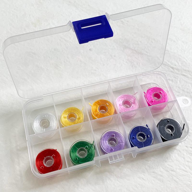 Набор разноцветных эластичных шнуров для изготовления браслетов - Плоская нить 25/10 для бисероплетения