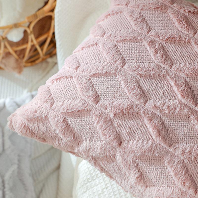 Чехлы для диванных подушек для домашнего декора, мягкие плюшевые бархатные наволочки в стиле бохо 40/45/50/55/60/65 см