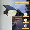 900LM солнечные светильники уличные водонепроницаемые 52LED 3 режима освещения садовый двор точечный светильник на солнечной батарее для наружного ландшафтного декора