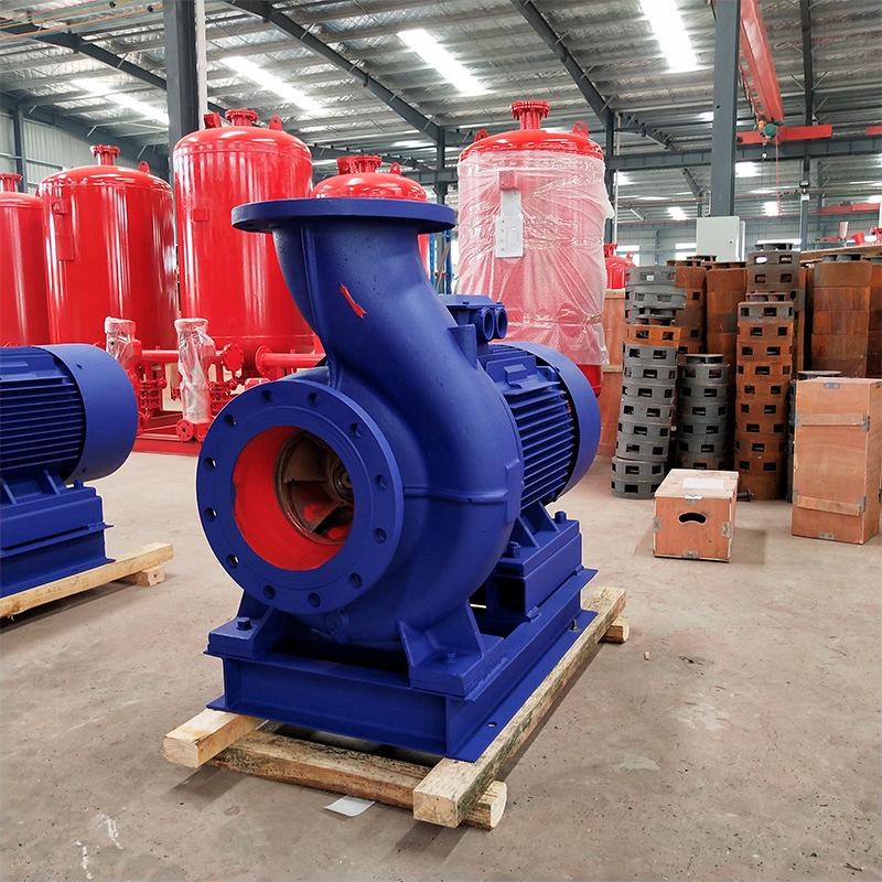ISW Horizontal Corrosion-Resistant Pipeline Centrifugal Pump: Acid-Alkali Resistant, High-Flow, Variable Frequency, Voltage Booster.