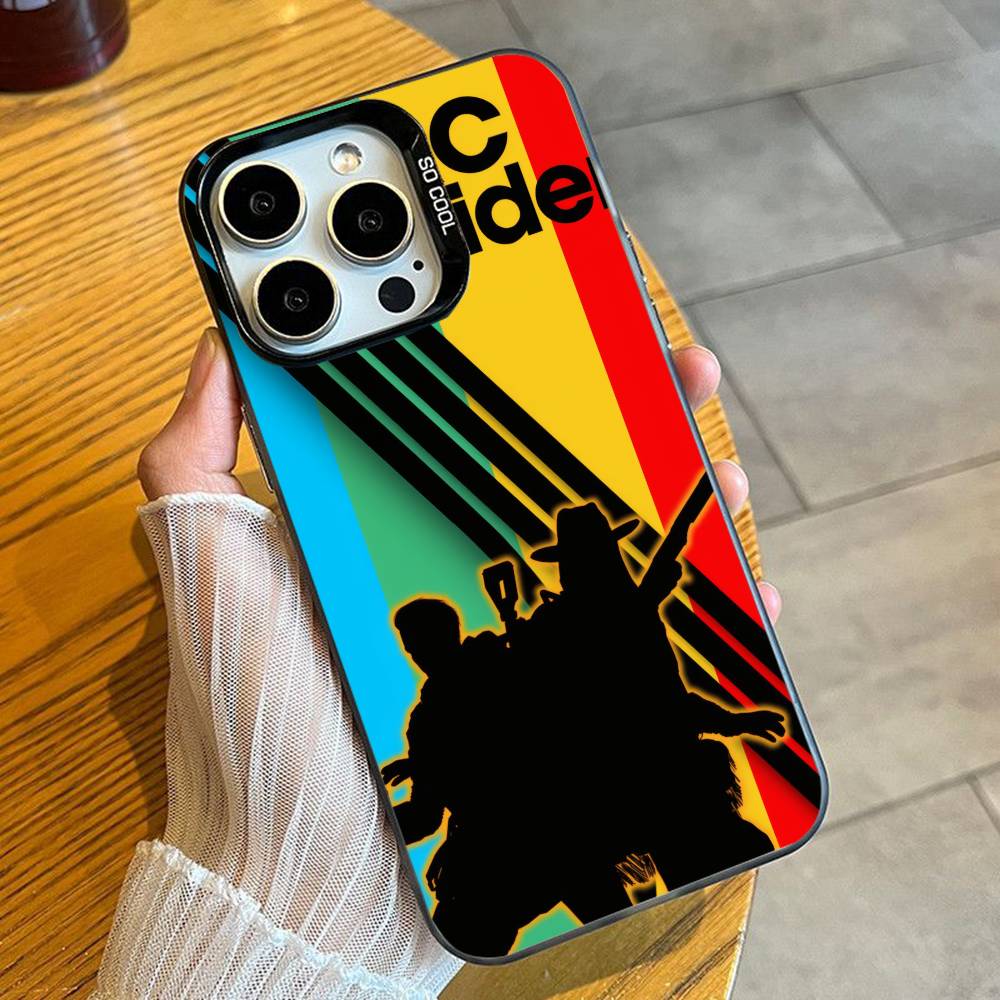 Чехол для телефона Game ARC R-Raiders-s Для iPhone 16 17 15 14 12 13 Pro Max Черный Конфетный Матовый Ударопрочный Чехол