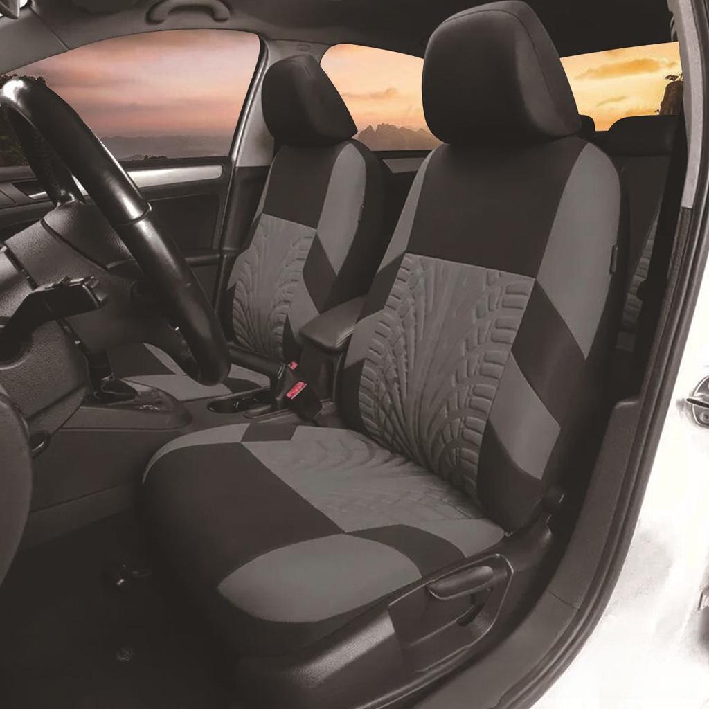 Самый продаваемый комплект из 9 чехлов для автомобильных сидений с прессованным цветочным узором - универсальный, подходит для всех сезонов