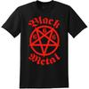КРАСНАЯ ЧЕРНАЯ МЕТАЛЛИЧЕСКАЯ 666 ПЕНТАГРАММА РУБАШКА МАЛЕНЬКАЯ Новая эксклюзивная OOP