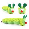 Catnip Caterpillar Plush Pillow with Gall Fruit - Boredom Relieving Teaser Toy for Cats