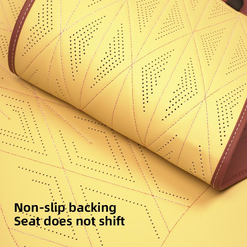 Чехол на сиденье автомобиля из кожи наппа, роскошная мягкая подушка, защидная накладка для Lexus F-SPORT ES RX NX LS UX LM LX GX LC RZ IS CT GS RC HS