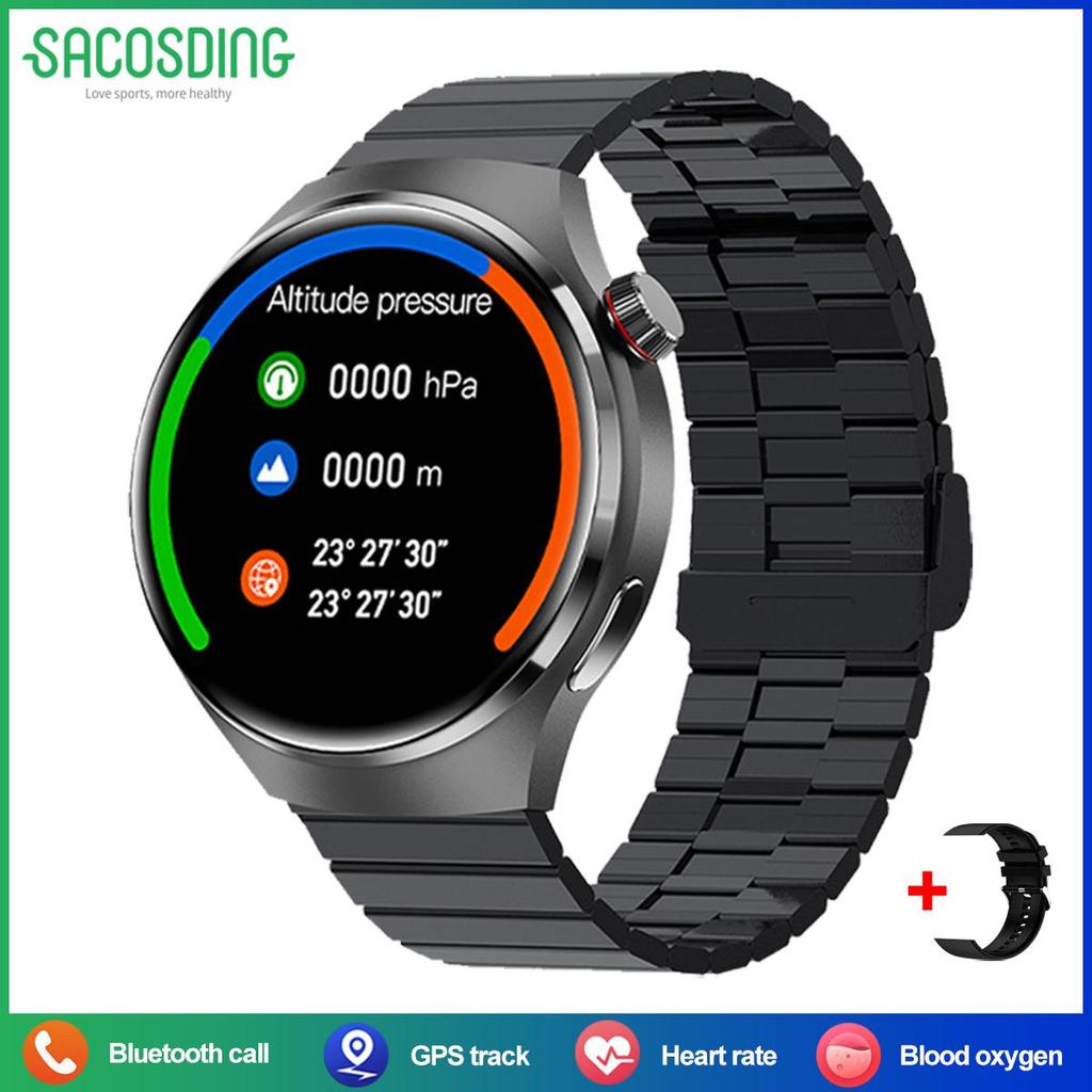 2026 WATCH 4 Pro Умные часы для мужчин 360*360 AMOLED Экран GPS-трек Мониторинг сердечного ритма Bluetooth-звонок IP67 Водонепроницаемые Умные часы