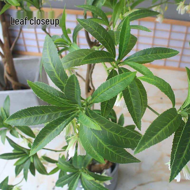 ZURLILONE Faux Water Banyan Potted Tree