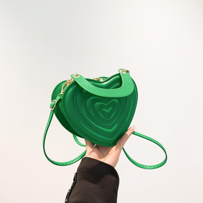 Модная сумка через плечо на одно плечо, однотонная красивая женская сумка, новая модная и персонализированная милая сумка, сумка-мешок Love Bag, сумка подмышкой