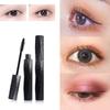 Shiny and Slender Eye Black Waterproof and Sweat Proof Long Lasting Curly Thick Not Easy To Get Dizzy Not Easy To Take Off Makeup