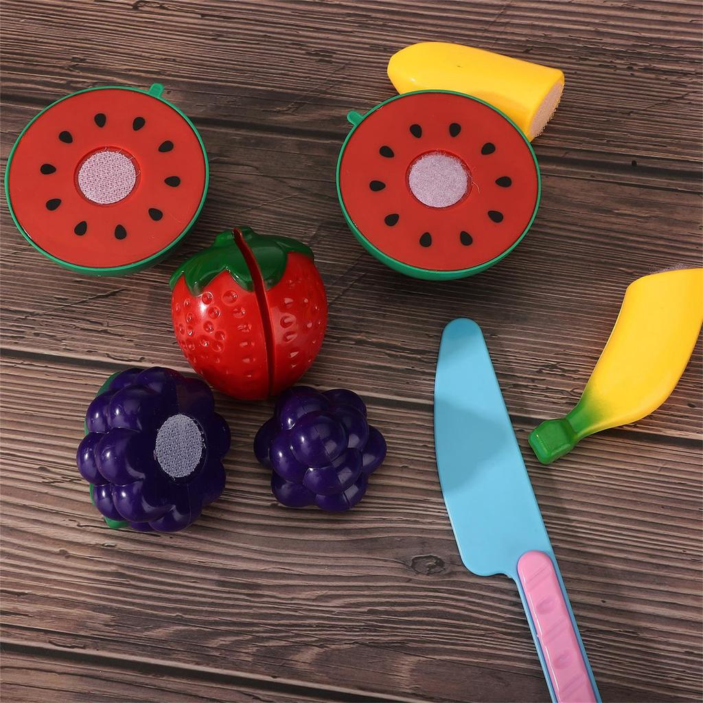 Детские игрушки для резки фруктов, пластиковая кухня, ролевые игры, набор игрушек для резки фруктов для малышей