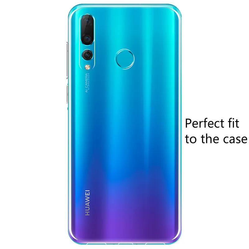 Прозрачный чехол для Huawei Nova 3 3i 4 P Smart 2019 P20 P30 Pro P10 P9 P8 lite Honor V20 8X 8C 9 10 lite 7X 6X Мягкий чехол Fundas