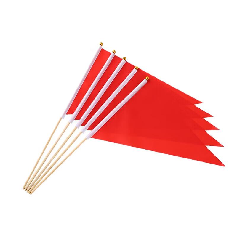 Ground Insertable Small Red Training Flags