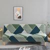 New Style Folding Sofa Bed Cover Sofa Covers Spandex Stretchdouble Seat Cover Slipcovers for Living Room Geometric Print