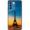 Для Vivo V27E V2237 V27 Pro V2230 V 27 Чехол ТПУ Мягкий Силикон Мраморный Кот Ударопрочные Чехлы Для Vivo V27 5G V27Pro Сумка Funda Чехол