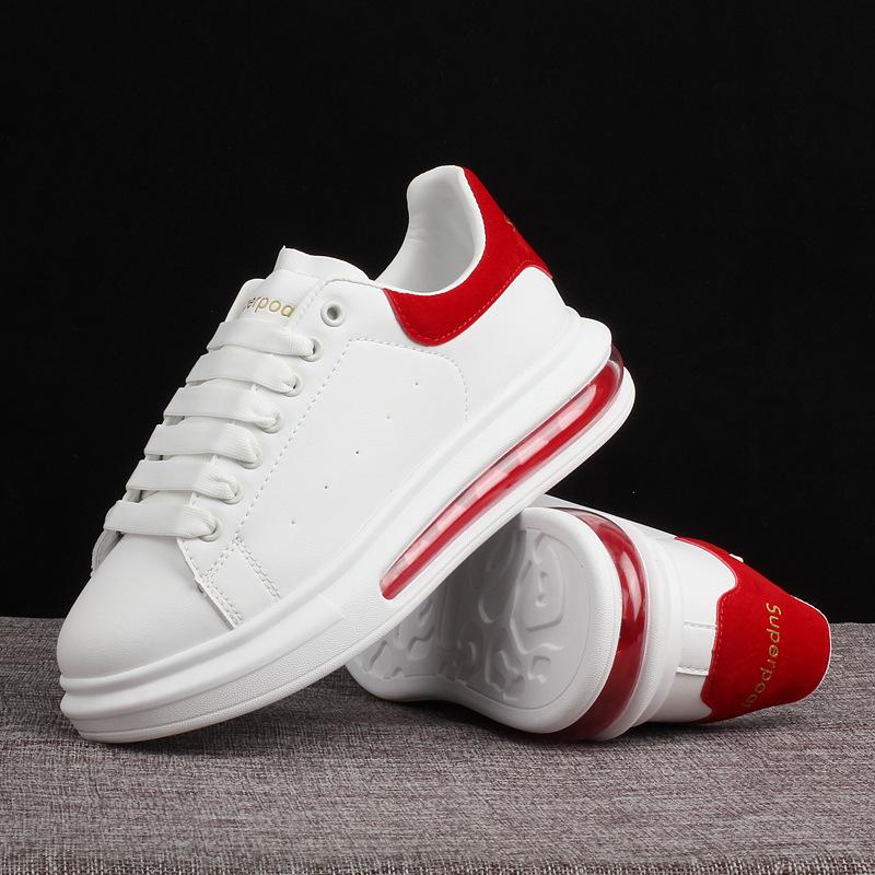 Spring and Autumn Small White Shoes Classic Air-cushioned Couple Flatform Shoes