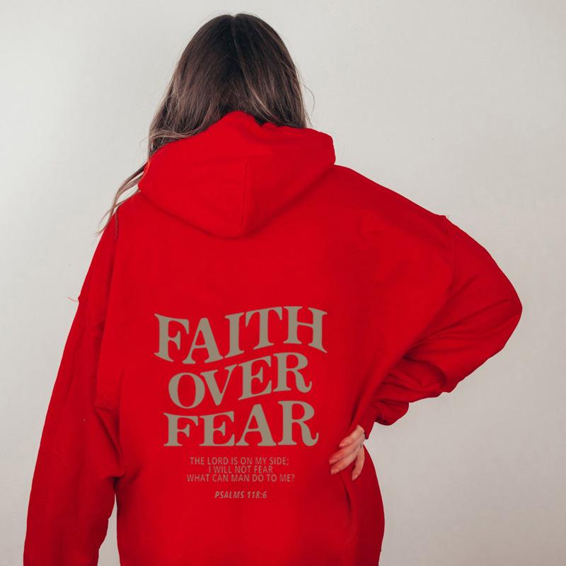 2023 Women's 'Faith Over Fear' Hooded Sweatshirt