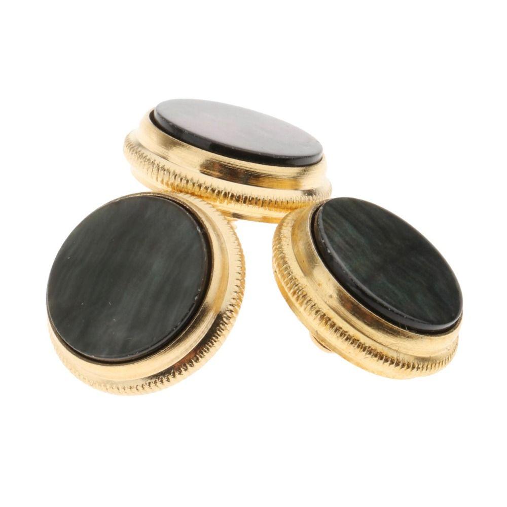 Trumpet Knobs Trumpet Finger Buttons Piston Buckle Trumpet Cap Screws Brass Accessories