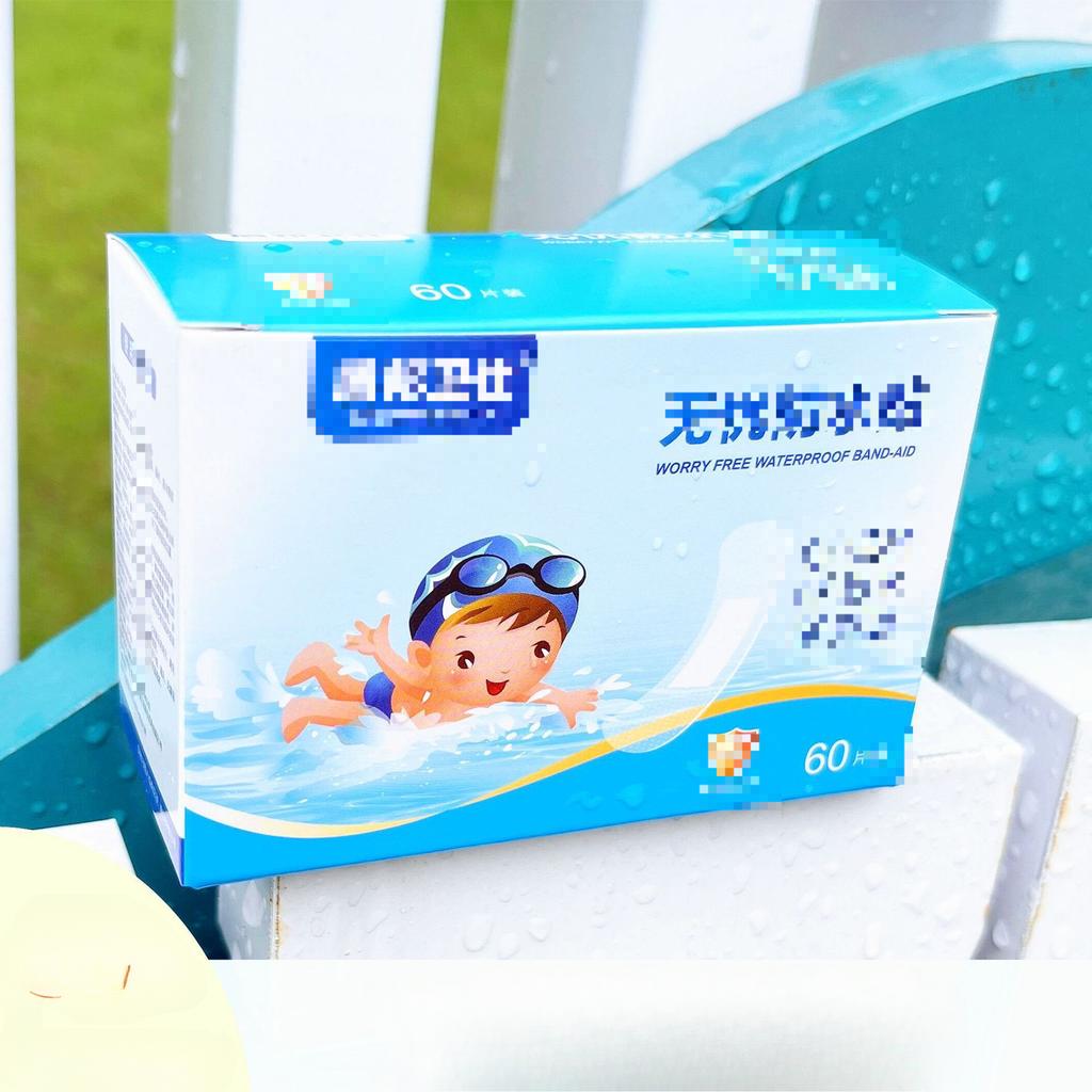 Waterproof Tape Swimming Tape Portable Disposable Transparent Breathable Waterproof Tape Anti-wear Foot Tape Hemostatic Tape