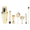 Bartender Kit Stainless Steel Good Temperature Preservation Effect Boston Shaker Tool Set Bar Set