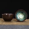Чайная чашка Kiln Change Керамические чашки и фонарики Kung Fu Маленькие чайные чашки Master Cup Одинарная чашка Чайный сервиз Jianjian Пиала для чая Чайные чашки Шляпы-ведра Чашки