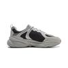 New LiNing Coconut Milk Cushioning, Slip Resistant, Abrasion Resistant Support Low Top Chunky Sneakers Men's Gray Black AGCV403-2