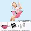 Children's Swing Chair Outdoor Indoor Swing Park Chair Swing Toy Rope Net Set